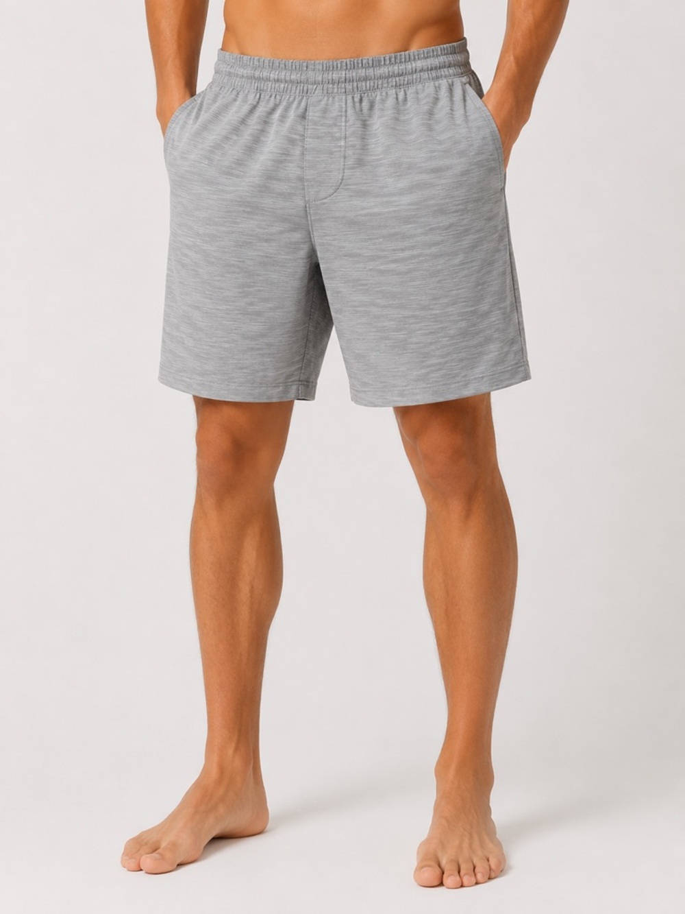 Lululemon Pace Breaker Shorts Sz S Grey EUC